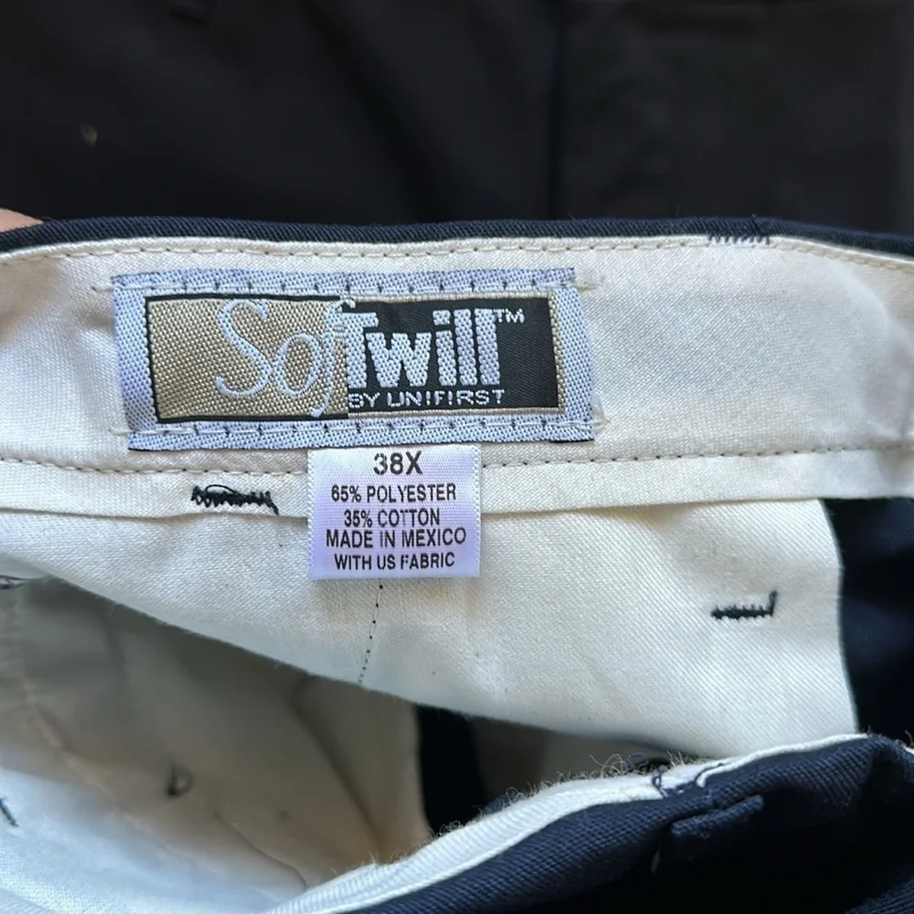 SofTwill By UniFirst Cargo Work Shorts (2 pair) Size 38X
